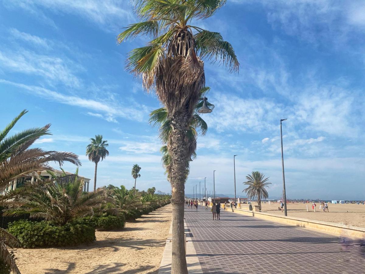 فالنسيا Espectacular Apartamento A 100Mt De La Playa Las Arenas المظهر الخارجي الصورة
